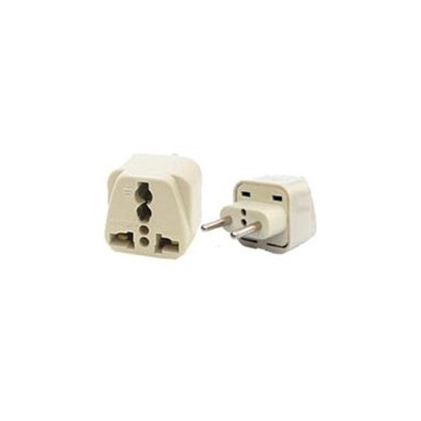 Universal Europlug CEE 7/16 Power Adapter for Europe, Russia, UAE