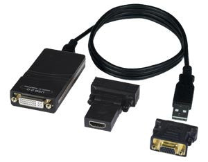 USB2-DHV-LC - USB 2.0 to HDMI/DVI/VGA Adapter