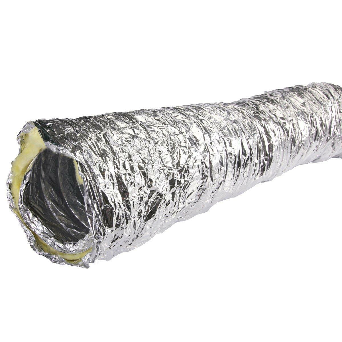 Aluminium Foil Flex (Insulated) - 10m Long