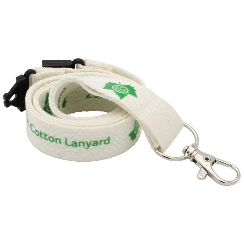 25mm Organic Cotton Lanyard