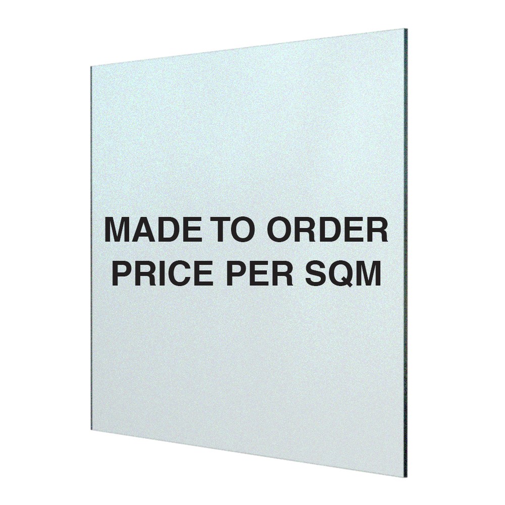 10mm Satinised Toughened Frosted Glass Panel - Per Square Metre price