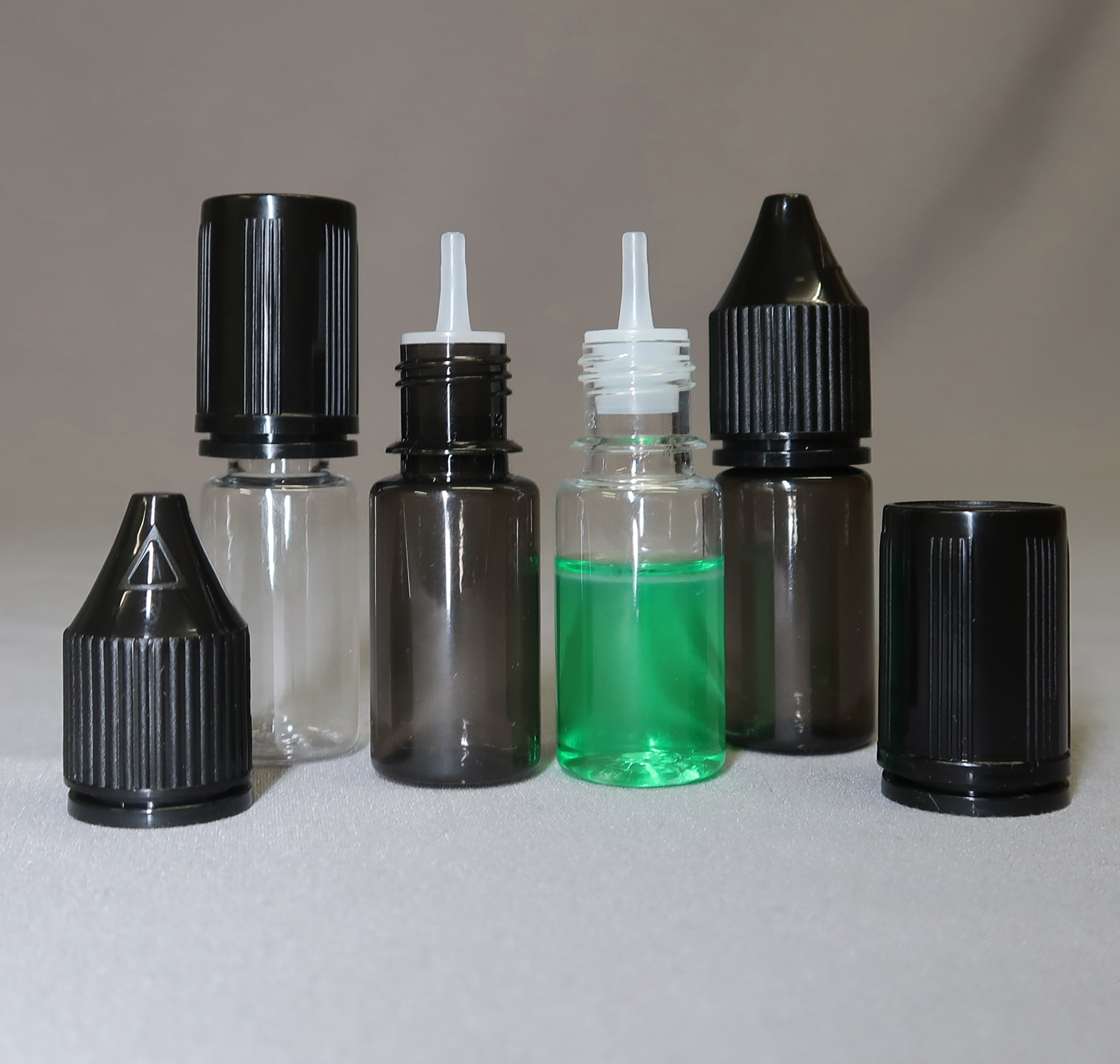 Dropper Bottles With Leak-Proof Caps