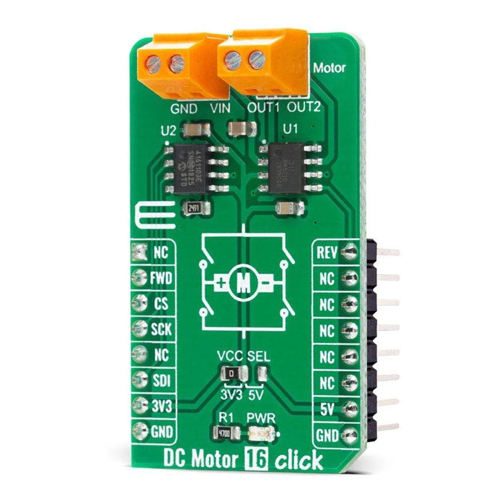 DC Motor 16 Click Board