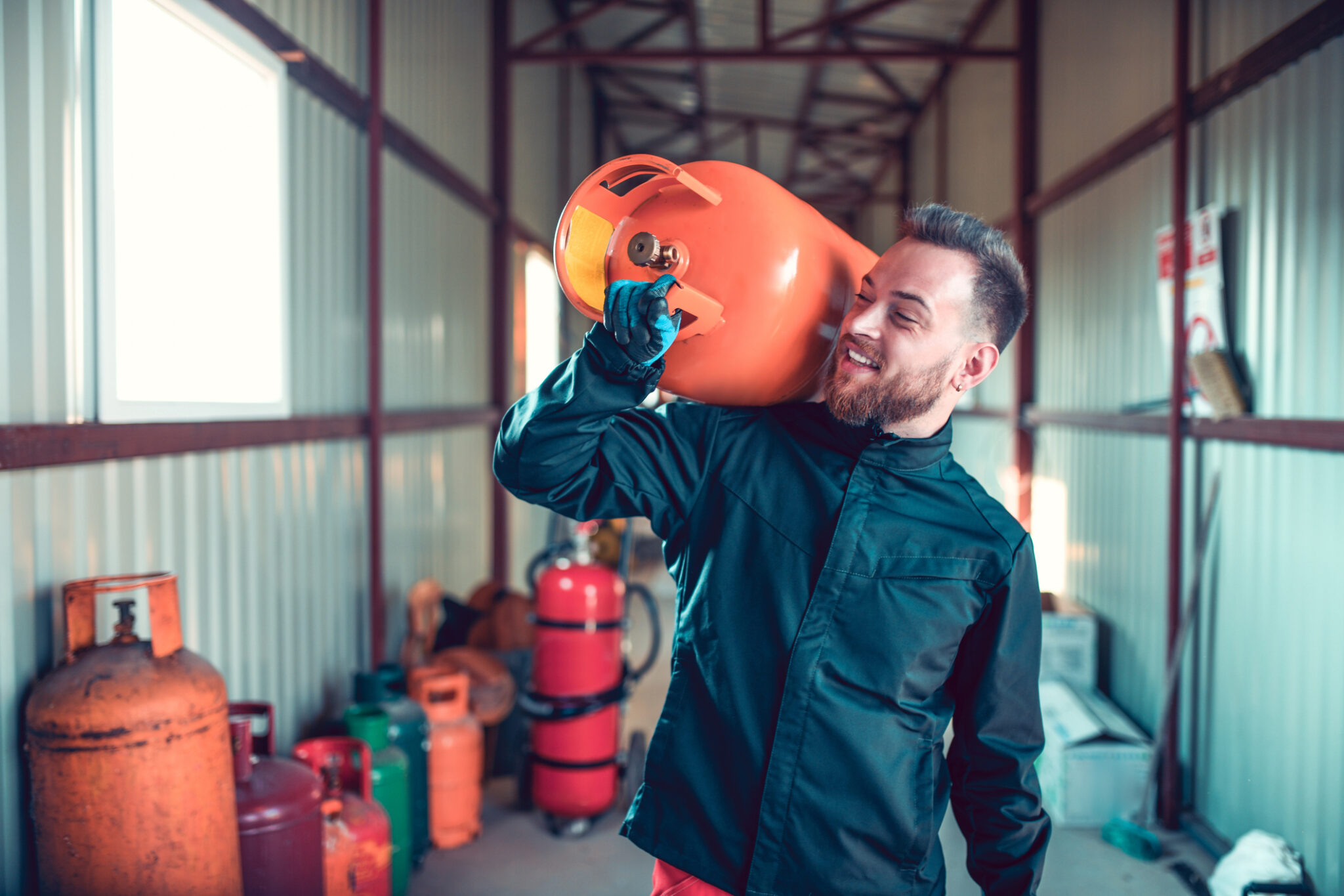 Compressed Gas Cylinder Transport And Delivery Services