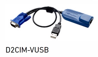 D2CIM-VUSB Raritan D2CIM-VUSB Dominion KX2 CIM for USB for Virtual Media and Absolute mouse synchronization