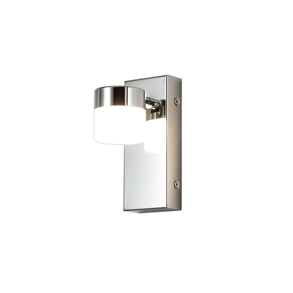 Luxuria Nymph Wall Light Single Adjustable 1x5W LED 4000K 415lm IP44 Polished Chrome