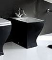 Lulu Black Back to Wall Bidet (13K)