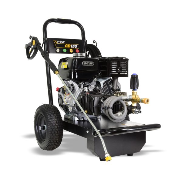 V&#45;Tuf Honda GB130 Industrial Petrol Pressure Washer 4000psi 280bar