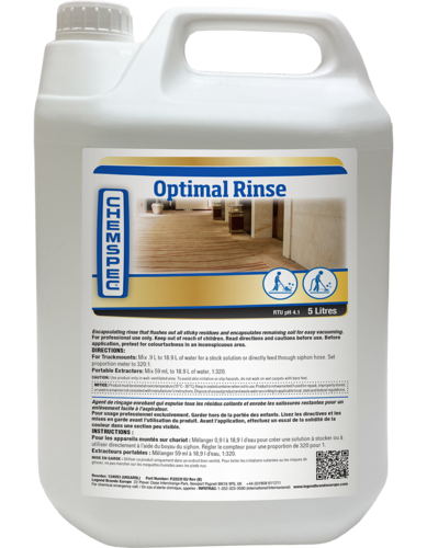 UK Suppliers Of Optimal Rinse For The Fire and Flood Restoration Industry
