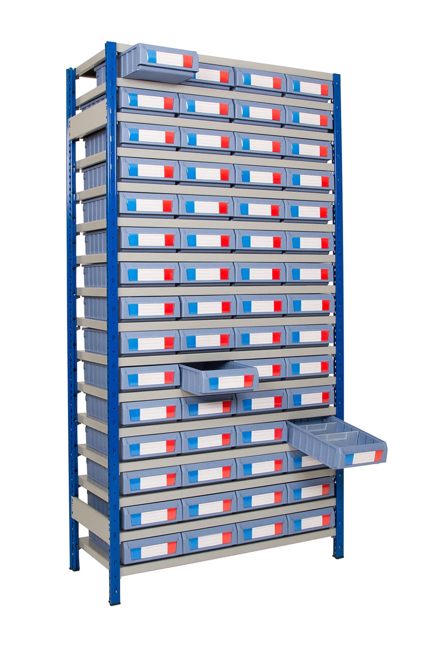 Shelf Trays on Racks- Bay G for Stockrooms
