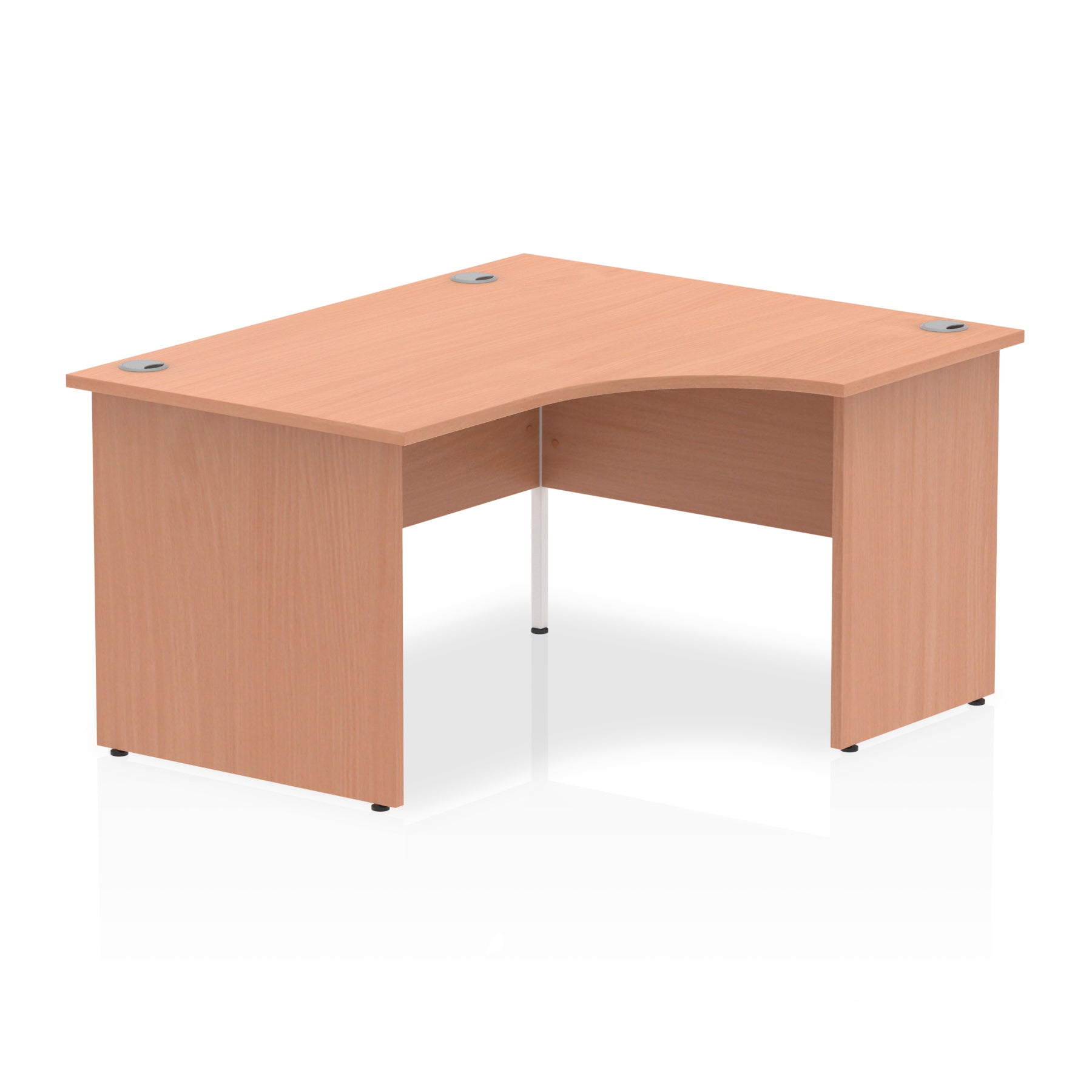 Providers Of Impulse Right Hand Crescent Desk Panel End Leg - 1400mm - Multiple Colour Options UK
