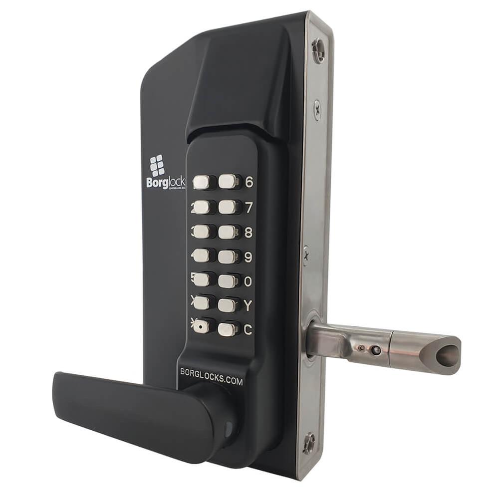 Combination Gate Lock 3400MG Pro (Black)Combination Lock One Side Only