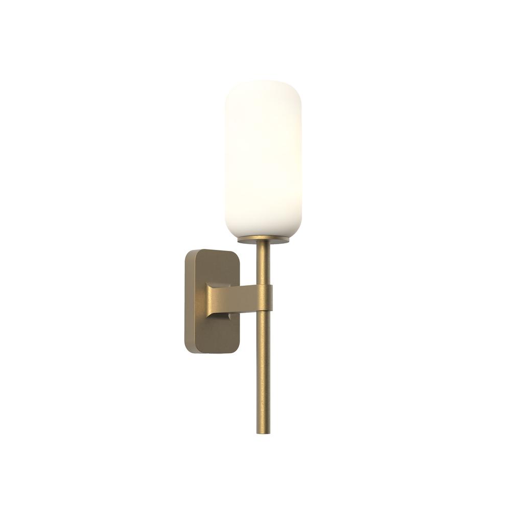 Astro Tacoma Single Antique Brass Wall Light