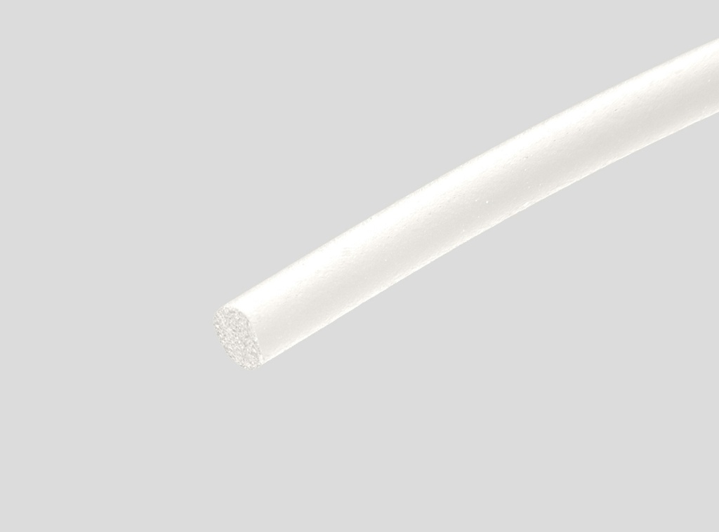 White Expanded SIL16 Silicone Cord 