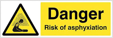 Danger Risk of asphyxiation