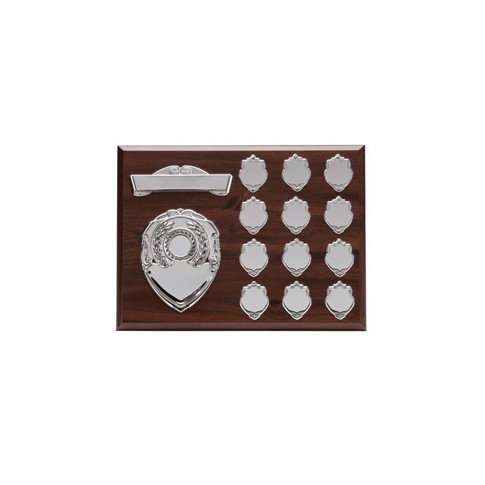 Suppliers Of Annual Mahogany Shield/Plaque -  12 Year Hertfordshire