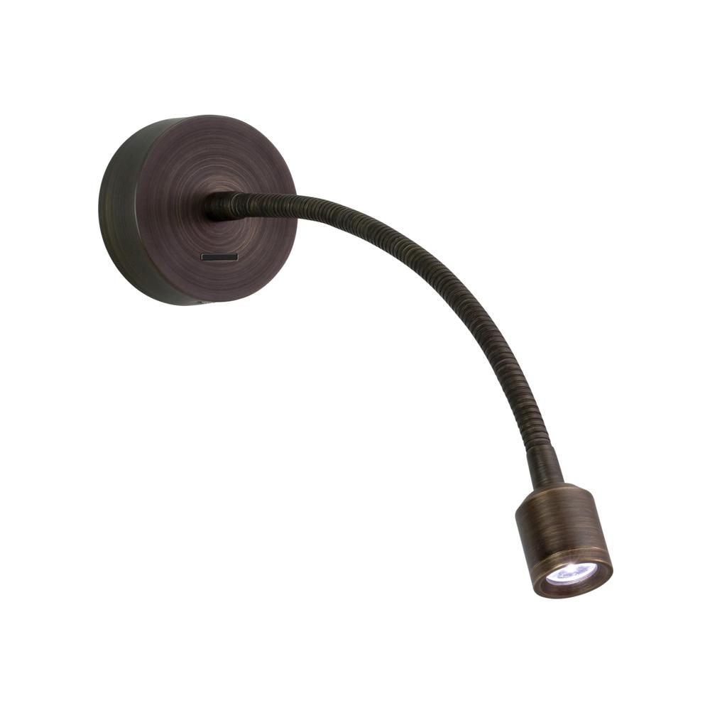 Astro Fosso Switched LED Bronze Reading Light