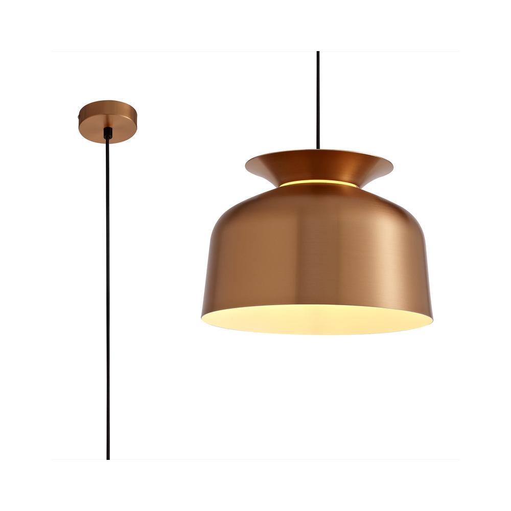 Luxuria * Zircon 35cm Single Pendant Light Adjustable E27 Copper