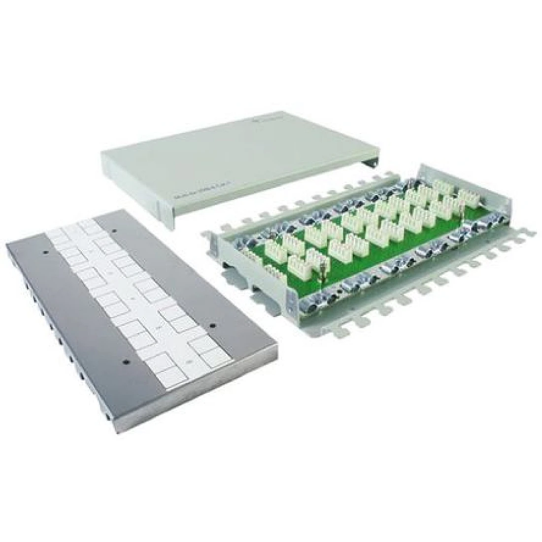 Telegartner J00060A0071 (100023275) MULTI 6xVM8 Wall Mounting Connection Module, Cat7,