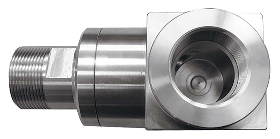 PARKAIR 90&#176; Swivel Joint &#45; Male BSPP 60&#176; &#47; Female BSPP 316 Stainless Steel