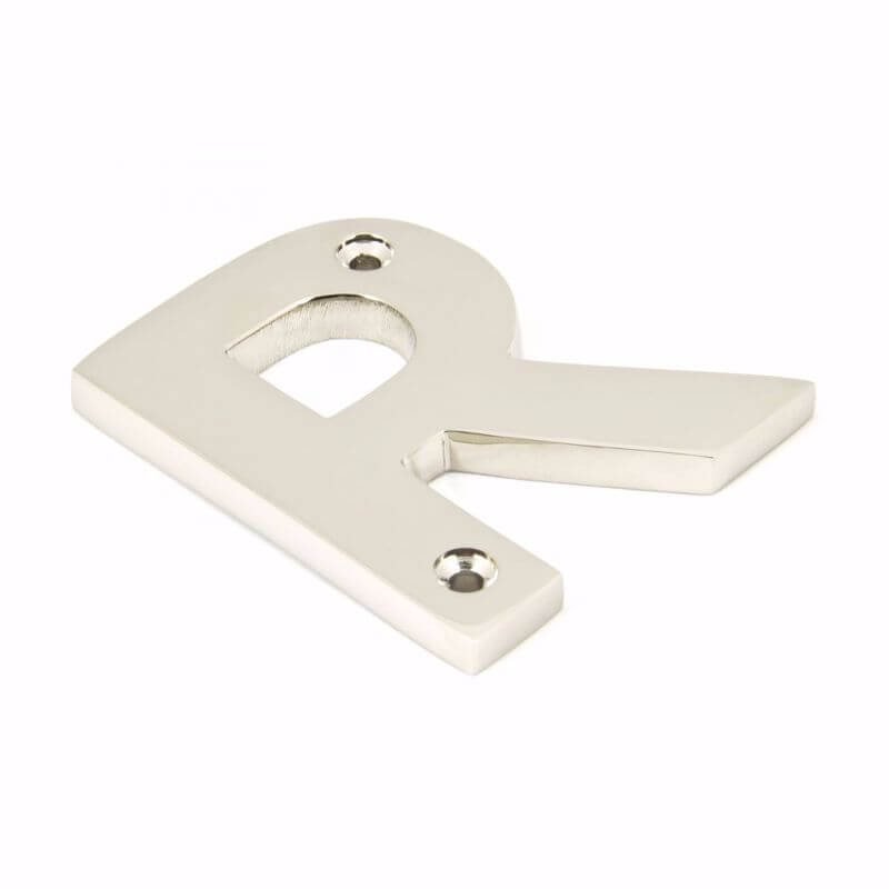 Anvil 90303R Polished Nickel Letter R