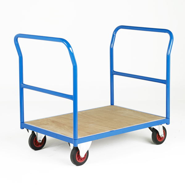 Large Standard Euro Platform Truck Double End - 1000 x 600mm (LxW)