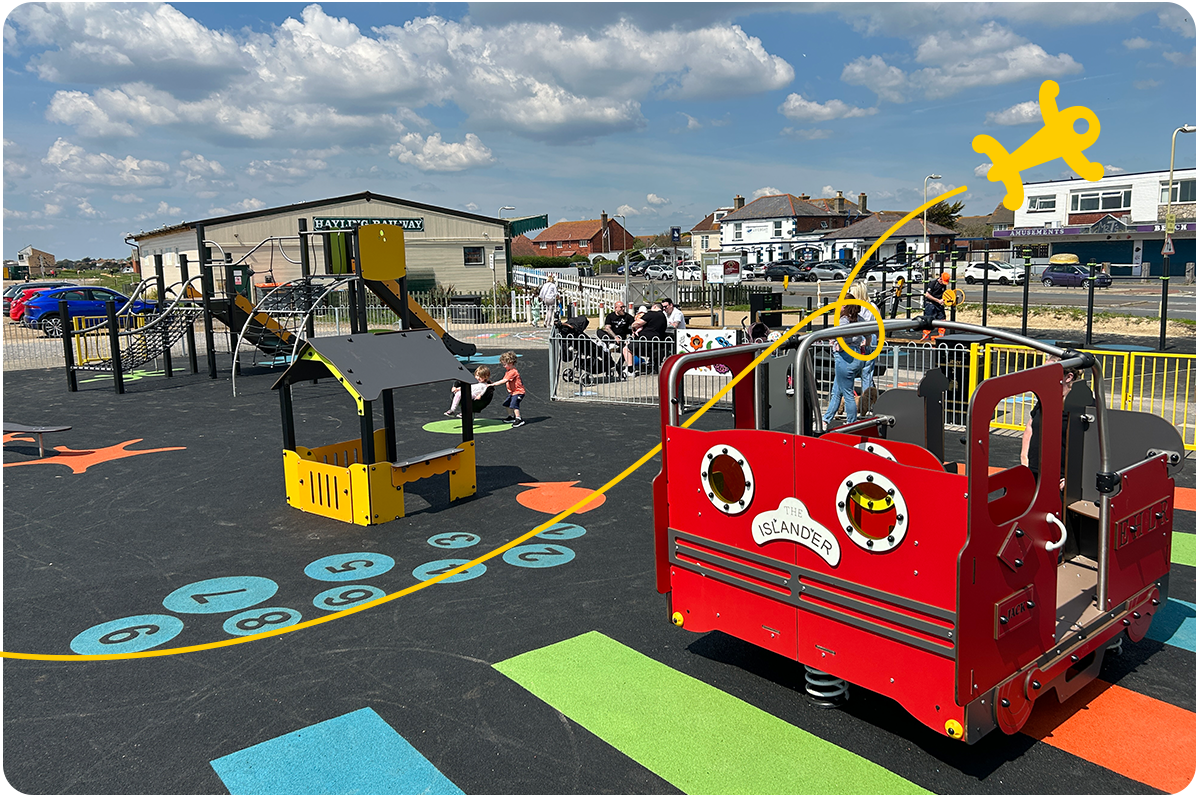 Newly installed Eastoke Corner Play & Fitness Area: A Beacon for Inclusion and activity