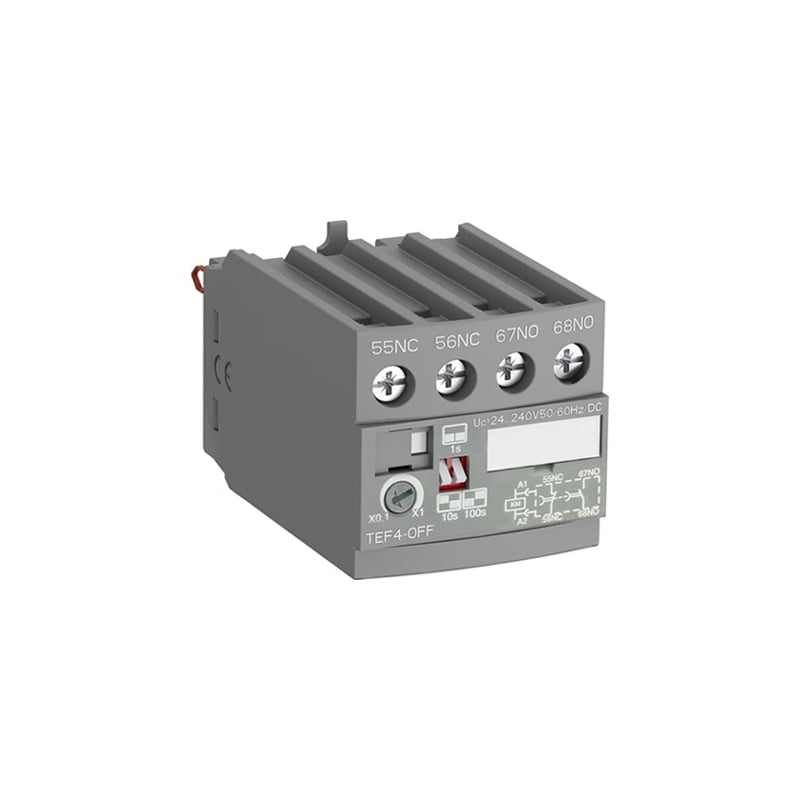 ABB TEF4 Off Delay Electronic Timer Relay