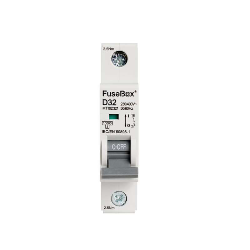 FuseBox MT10D321 MCB 32 Amp D Type 10kA 1 Pole