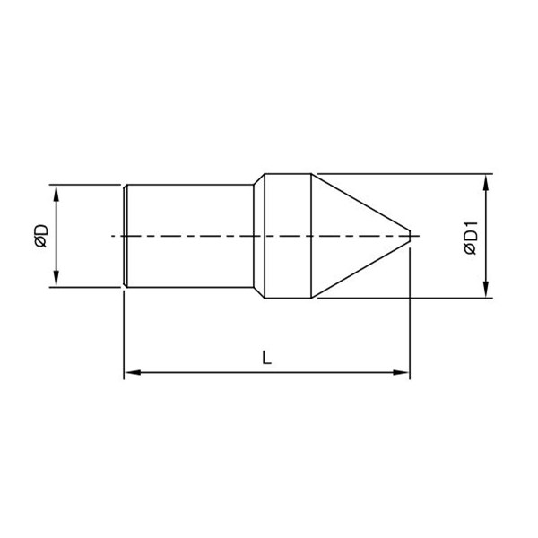 3/8" 60000 PSI Plug 316 Stainless Steel High Pressure Fitting