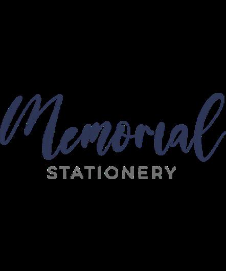 Memorial stationery