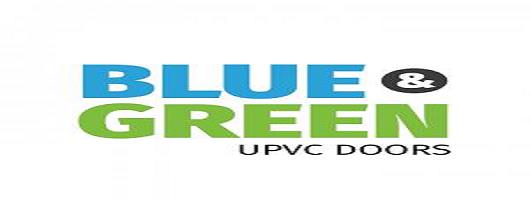 Blue and Green UPVC Doors