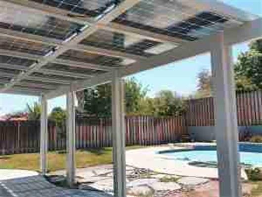 Fresno Solar Patio Cover