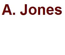 A Jones Builder