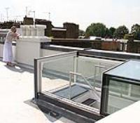 Freestanding Box Rooflight For Terrace Access In Residential Property