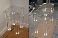 Perspex Side Tables