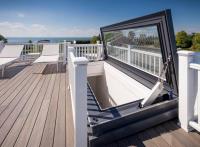 Skydoor Roof Access Rooflight Has Helped Open The Roof Space Of Beautiful Holiday Home Located In Michigan