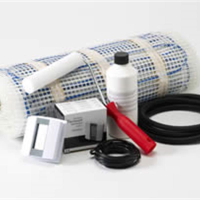 Electric Underfloor Mat Kit For Tile Warming, 100w/msq - 250w