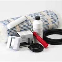 Floor Heating Mat For Under Tiles In Bathroom, Free Thermostat