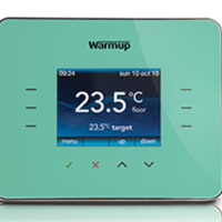Warmup Touch Screen Thermostat 3iE - Blue