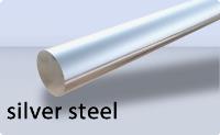 Silver Steel Bar 