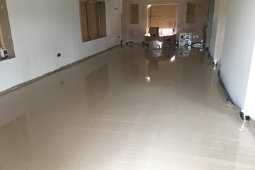 Faster Drying Cementitious Flowing Screeds