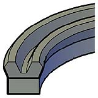 Grooved Piston Seals