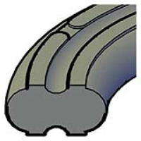 HSD Type Solid Piston Seals