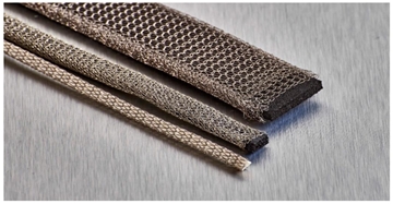 Knitted wire mesh gaskets