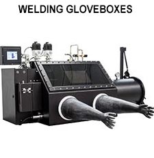 Gas Recirculated Inert Gas Welding Glovebox Chambers 