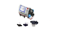 Shurflo 100 PSI Pump Male Port with Strainer and Elbow/Straight Connectors Set