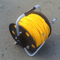 Claber Metal Hose Reel - with 100 m of 6 mm Hose  - For Window Cleaners