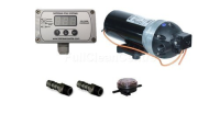 FLOJET TRIPLEX 100psi Pump / Flow Controller / Strainer & Fittings Pack