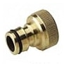 Metal tap connector and female thread